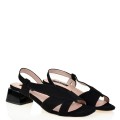 sandal czarny zamsz lizard-3